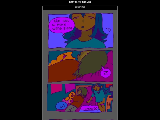 comics/SOFTSLEEPDREAMS screenshot
