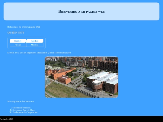 PracticaHTML2/PracticaAulaHTML screenshot