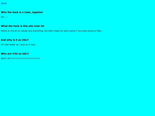 aboutme screenshot