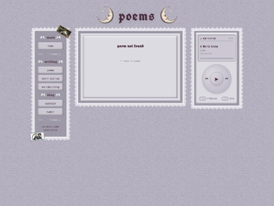 poem screenshot