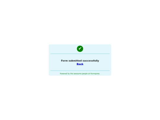 form-confirmation screenshot