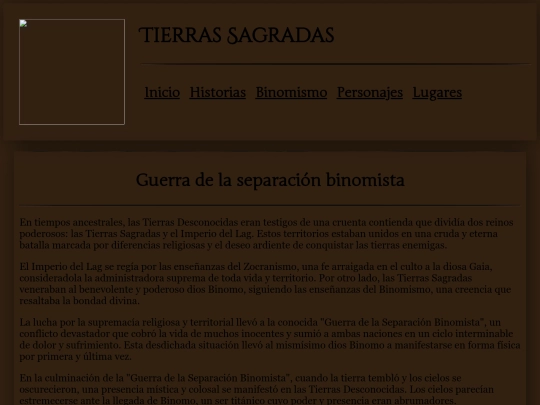 la_guerra_de_la_separacion_binomista screenshot