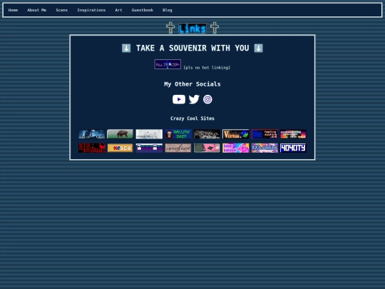 Links screenshot