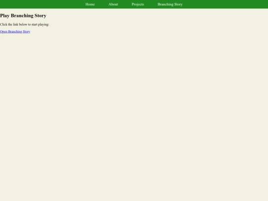 branchingstory screenshot