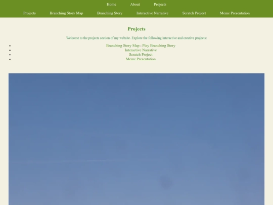 projects screenshot