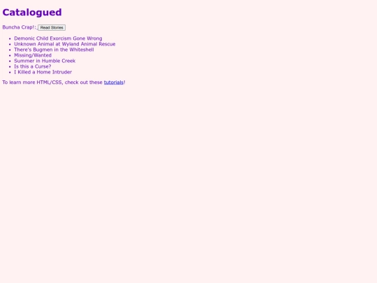 index screenshot