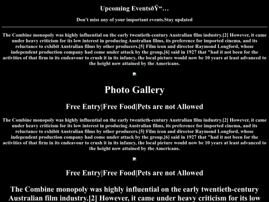 Event project/project1 screenshot