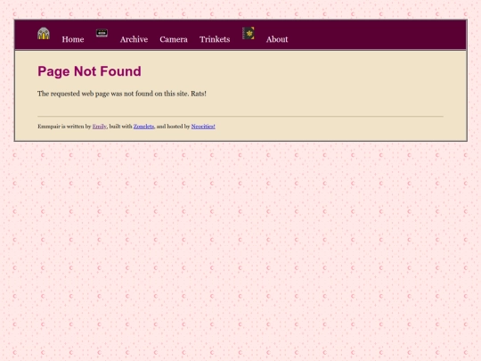 not_found screenshot