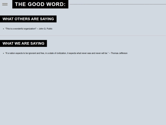 blog screenshot