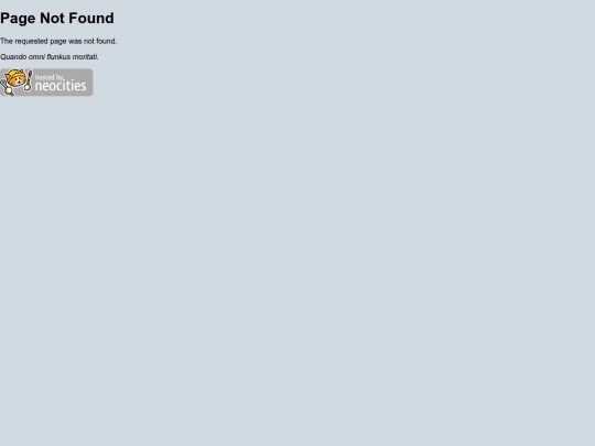 not_found screenshot