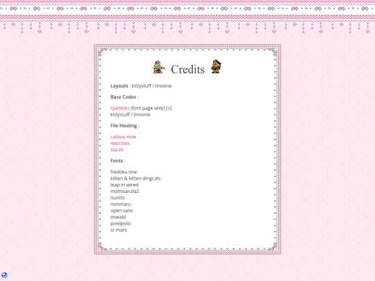 credits screenshot