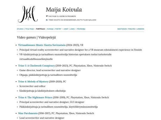portfolio screenshot