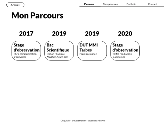 Parcours screenshot