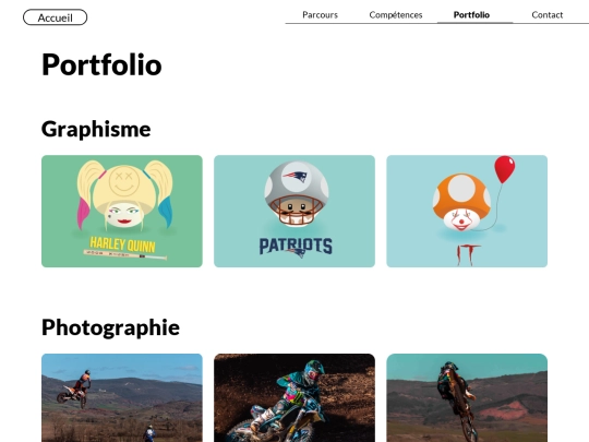 Portfolio screenshot