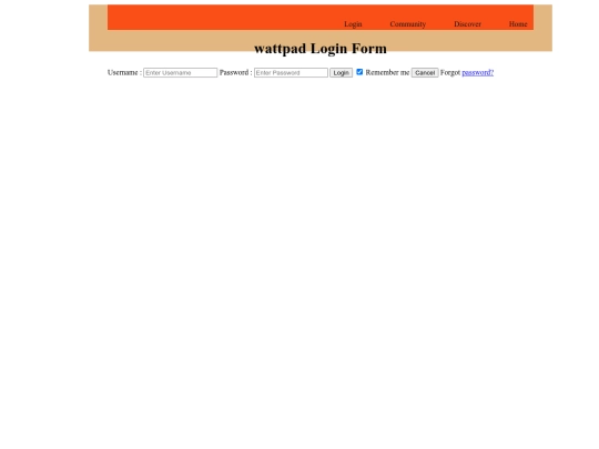 final/login screenshot