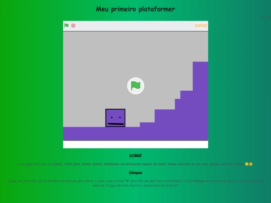 Meu primeiro plataformer screenshot