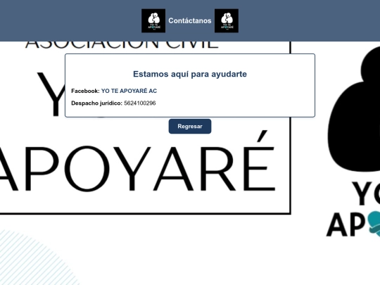 contactanos screenshot