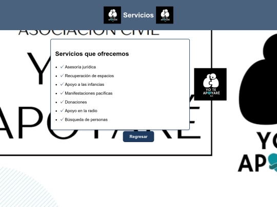 servicios screenshot