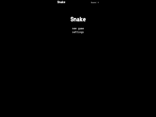 snake screenshot