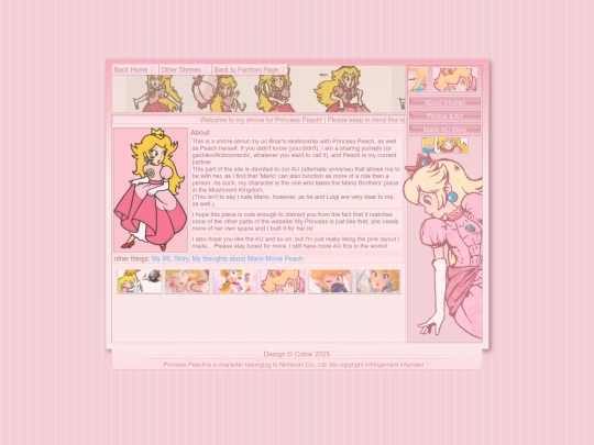 fandom/shrines/princess-peach screenshot