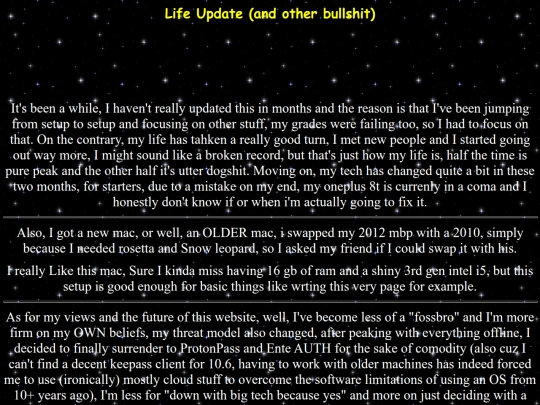 life-update screenshot