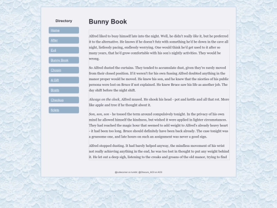 bunnybook screenshot