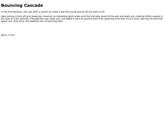 bouncingSum screenshot