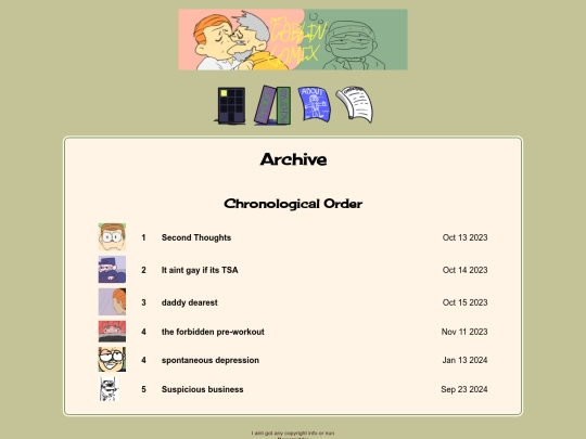 comix/archive screenshot