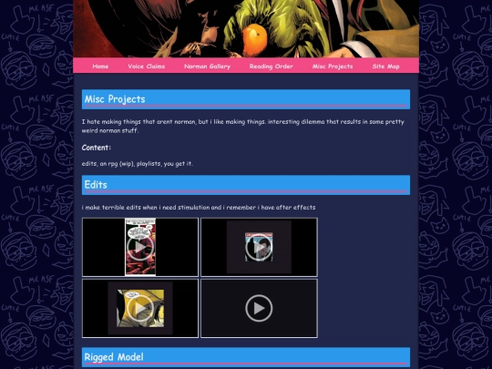projects screenshot