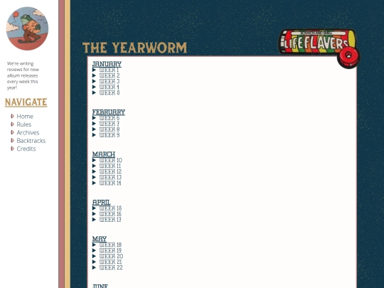 archives screenshot