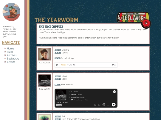extras screenshot