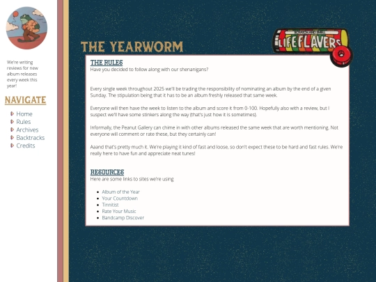 rules screenshot