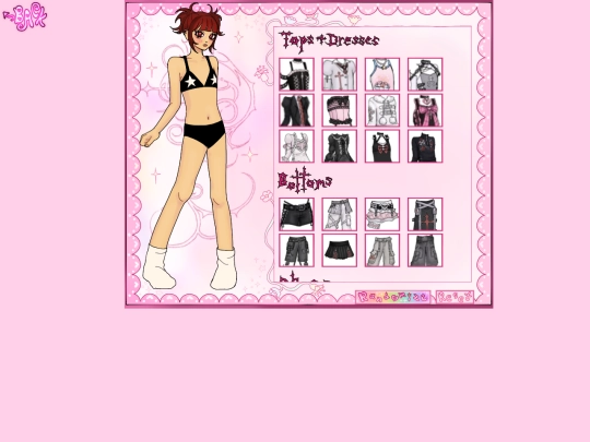dressup screenshot