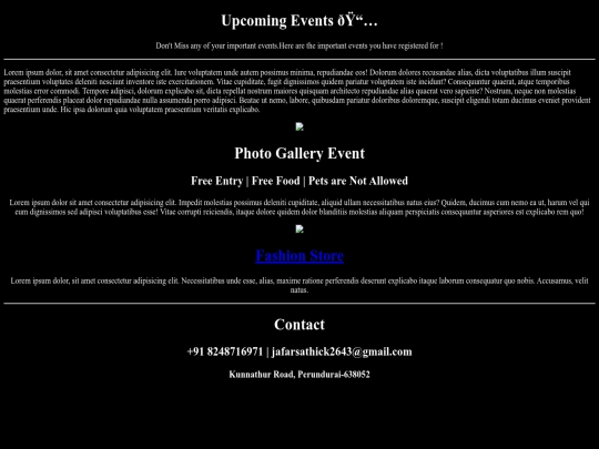 event/event screenshot