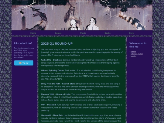 music/2025q1 screenshot