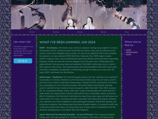 music/january2024 screenshot