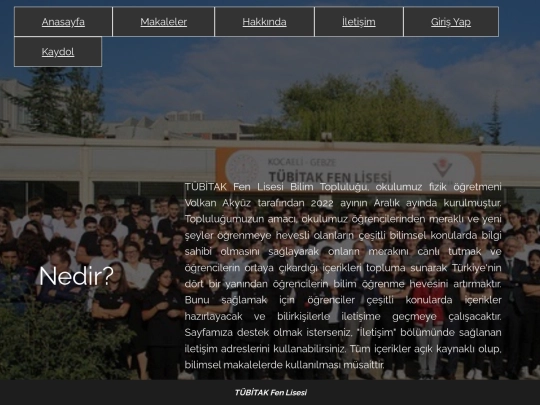 hakkinda screenshot