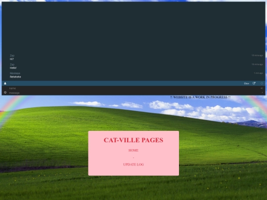 log screenshot