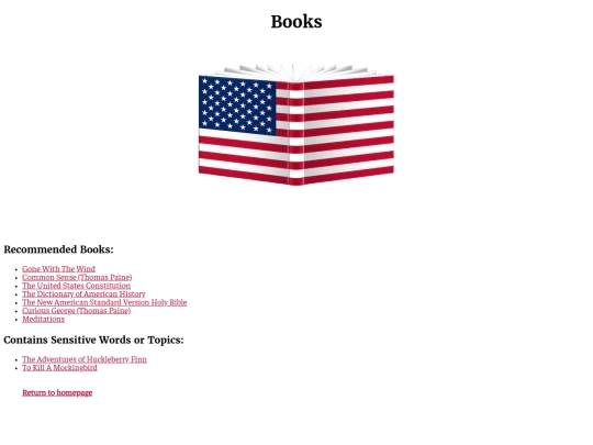 books screenshot