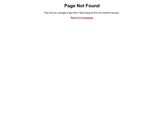 not_found screenshot