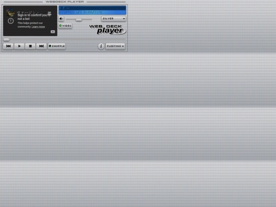 webdeck-player screenshot