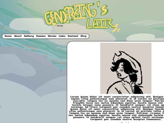 Homepage screenshot