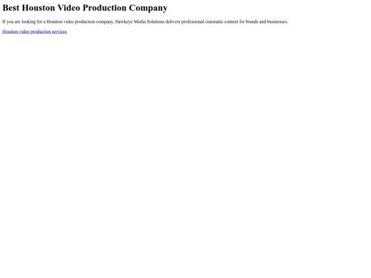 video-production-houston screenshot