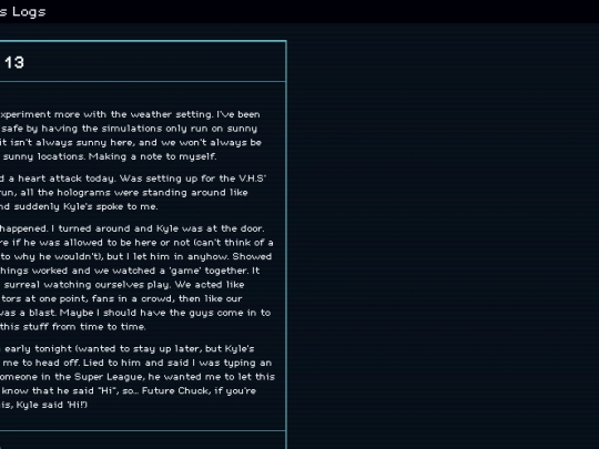 Technicali Site/chucks_logs_13 screenshot