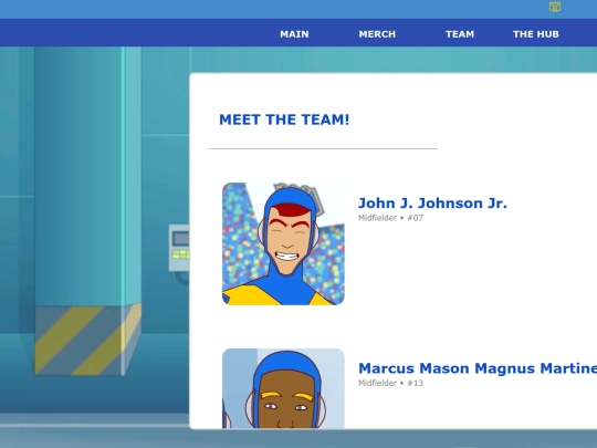 Technicali Site/technicali_players screenshot