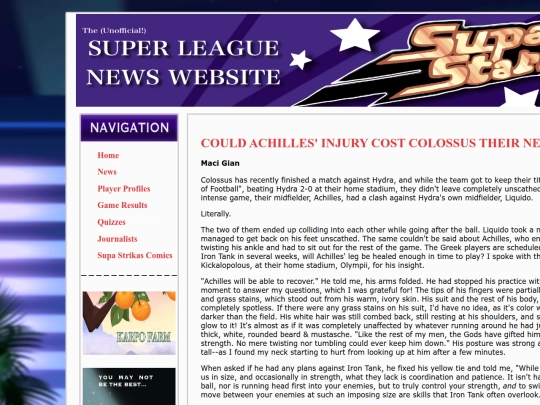 achilles_injury screenshot