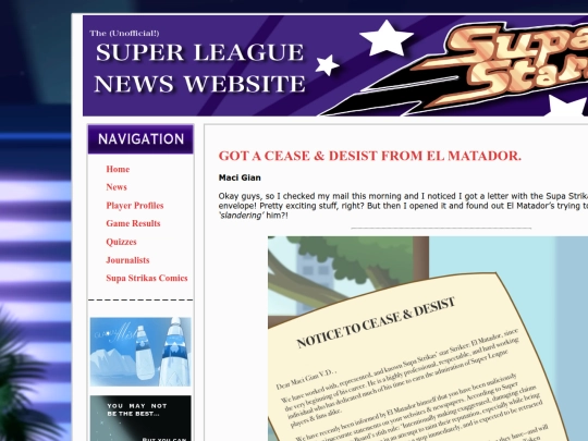 cease_and_desist screenshot