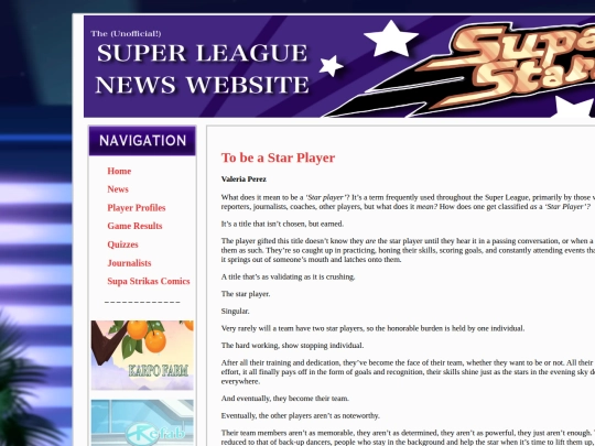 to_be_a_star_player screenshot