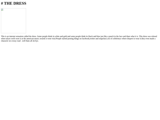 THEDRESS screenshot