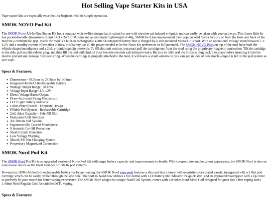 best-selling-vape-starter-kits-in-usa screenshot